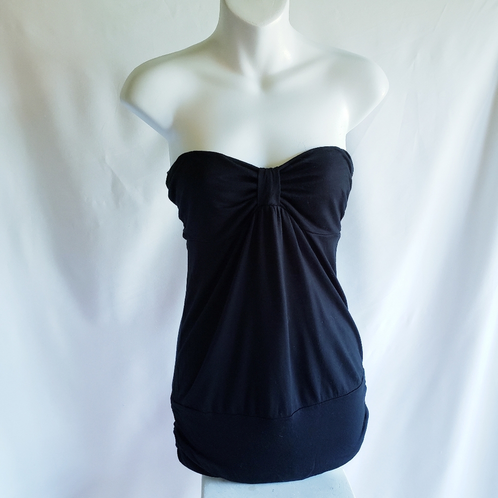 Arden B. Womens Black Dressy Sleeveless Tube Top Size Small
